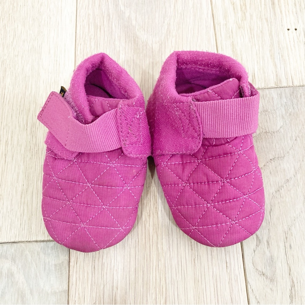 Teva Pink Quilted Baby Shoes